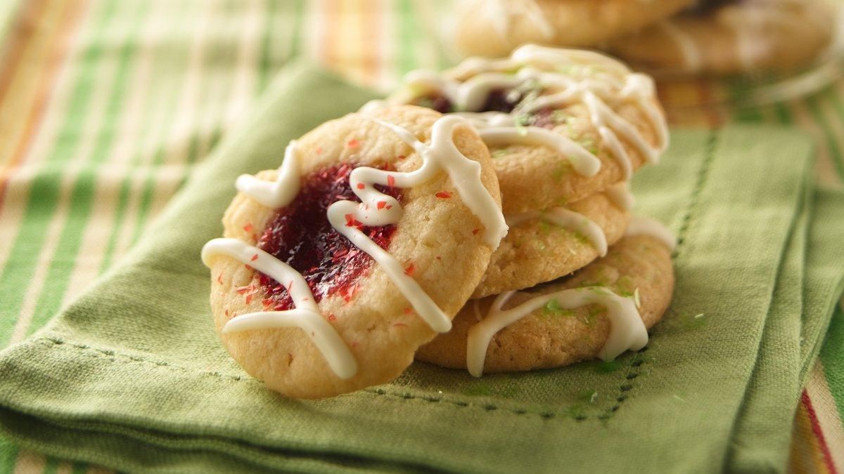 Raspberry Thumbprint Cookies Life Made Delicious