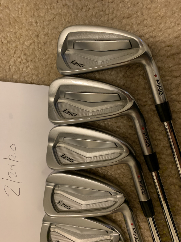 Ping I210 Irons 4pw i500 3 iron glide 3.0 wedges For Sale Archive