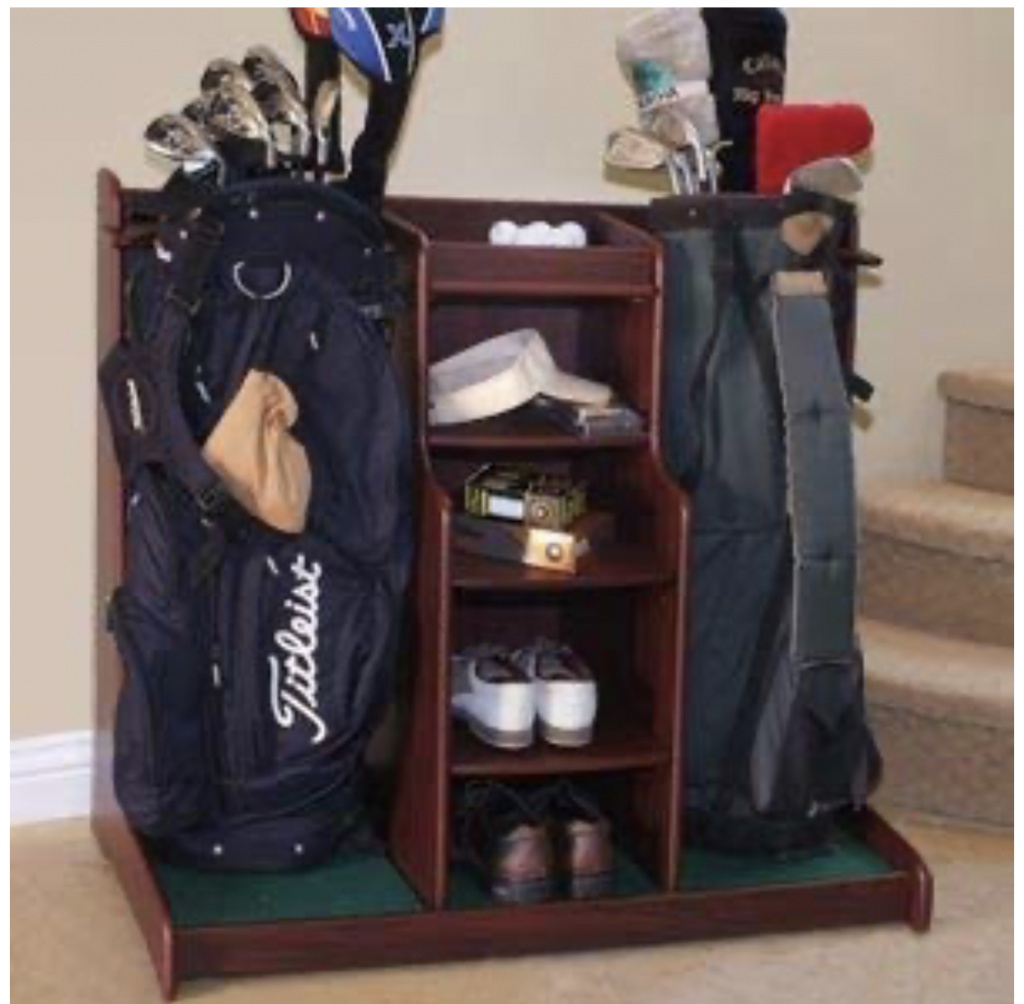 Garage bag storage. Golf Bags/Carts/Headcovers GolfWRX
