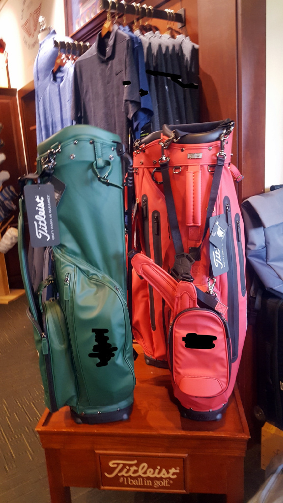 Titleist Linksmaster Golf Bag Green Aneka Golf