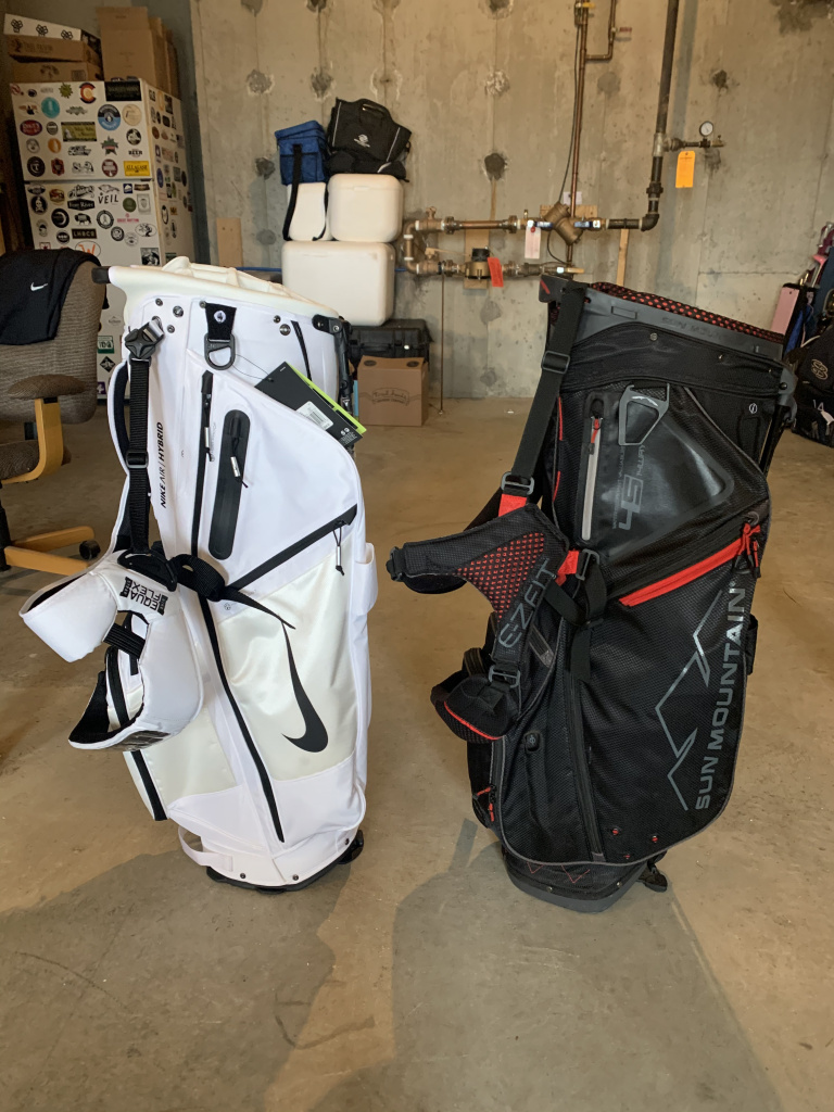 Nike Air Hybrid vs SM LS 4.5 14Way Golf Bags/Carts