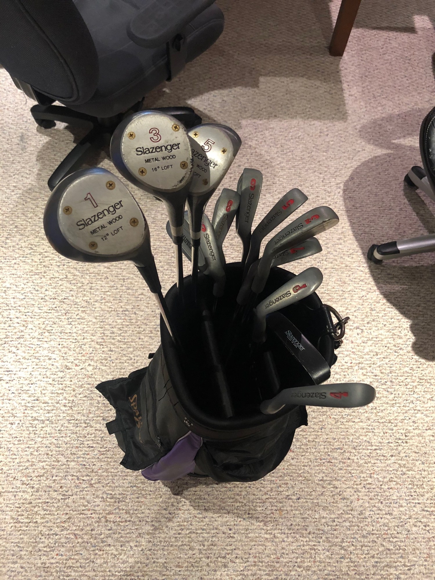 Old Slazenger "Californian" 1980's/1990's Clubs. Any good? Equipment