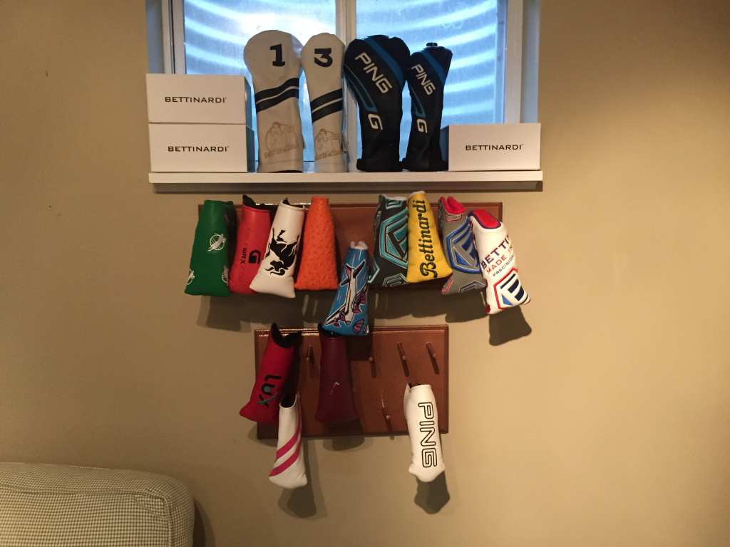 DIY Putter Cover Display Rack finished Putters GolfWRX