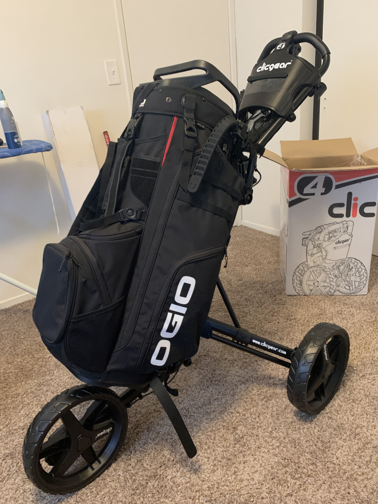 Clicgear 4.0 push cart reviews? Golf Bags/Carts/Headcovers GolfWRX