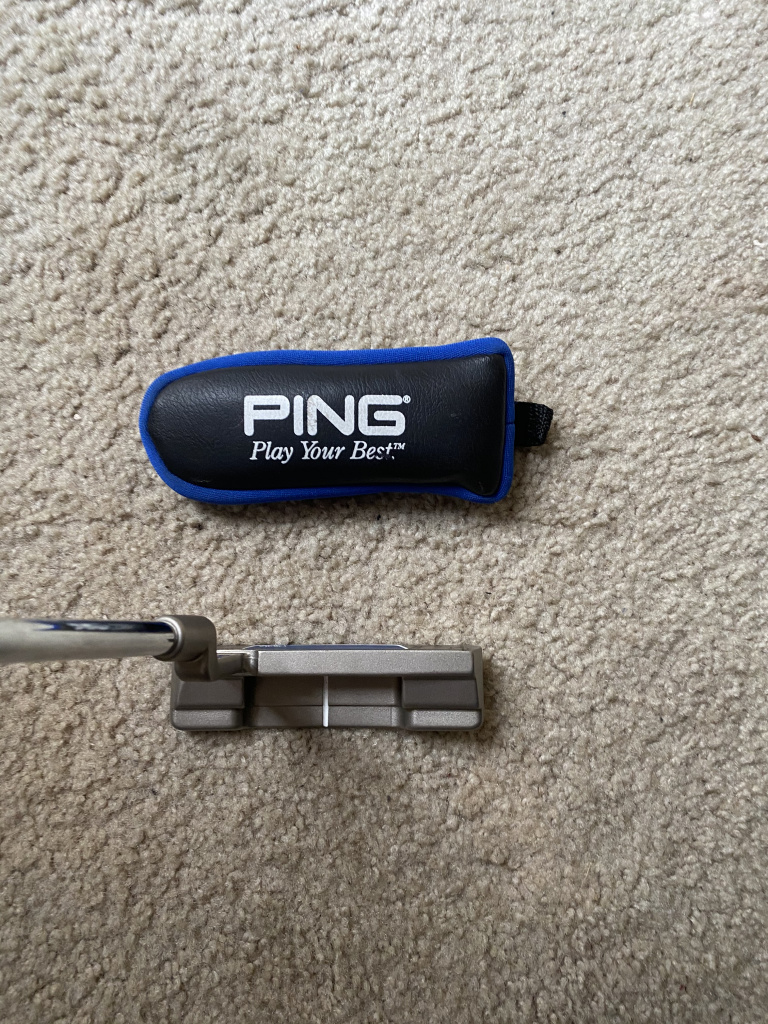 Jim Wells Ping putters, John Solheim autographed putter For Sale