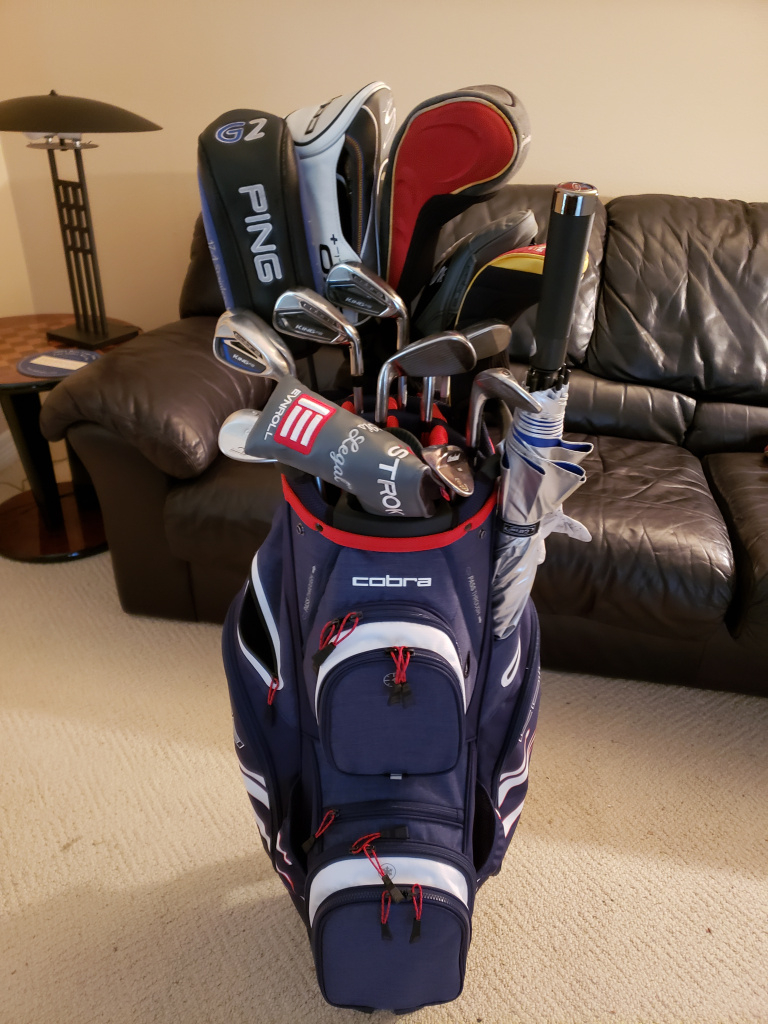 Bag Review Cobra Ultralight Cart Bag Golf Bags/Carts/Headcovers