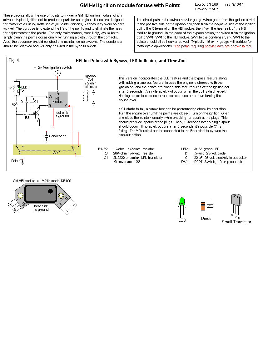General Motors HEI Ignition Module For Points