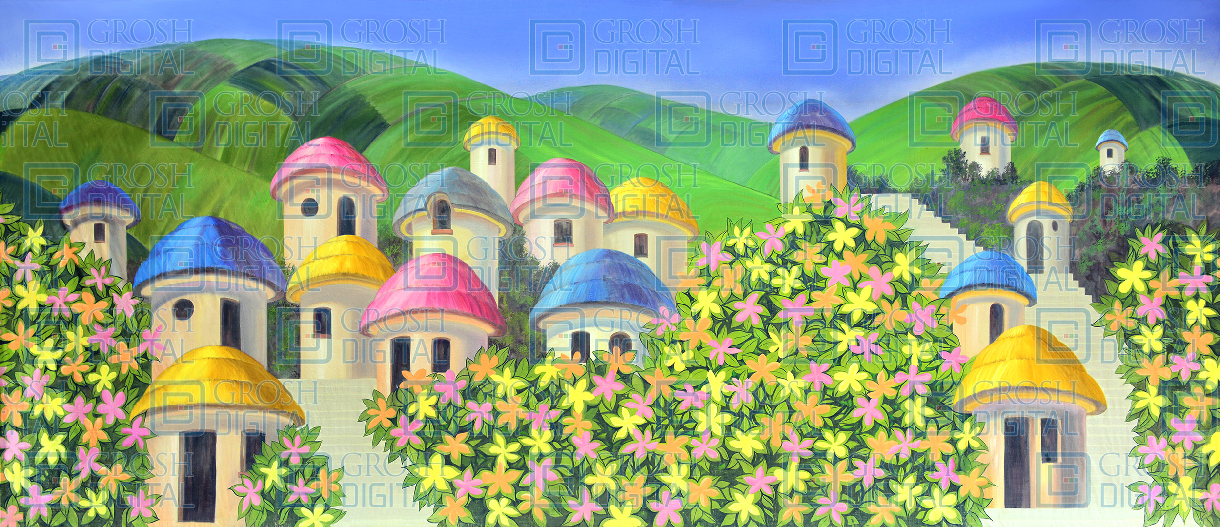 MunchkinLand Projected Backdrops Grosh Digital