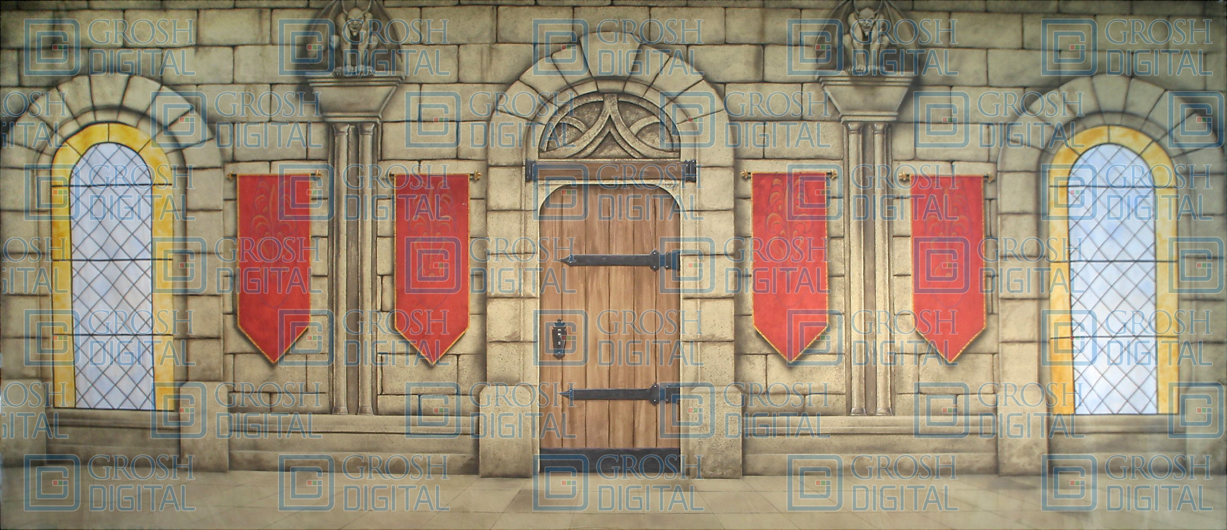 Castle Wall Interior