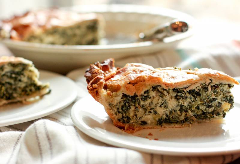 Torta de Liquidificador com Espinafre Nutrym