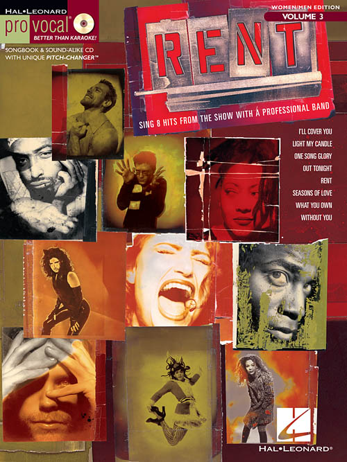 Rent Original Cast Poster