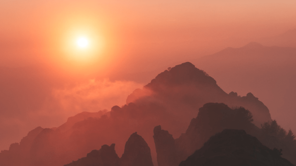 Many golden buddha statues in the temple Highland Heights Church of