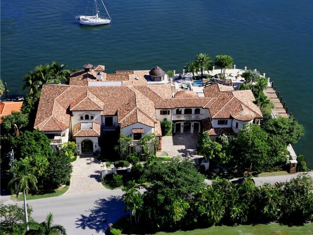 Modern Waterway Florida Mansion with an Incredible Kitchen