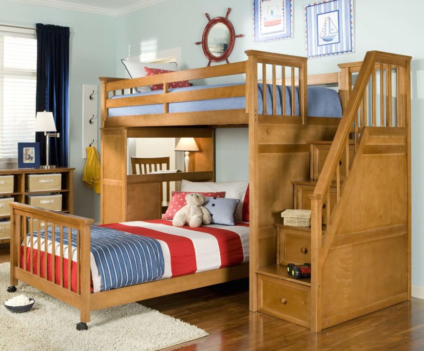 24 Designs of Bunk Beds With Steps (KIDS LOVE THESE)
