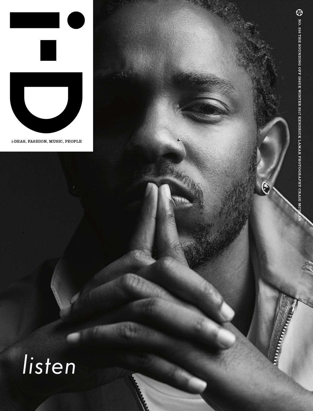 Kendrick Lamar Covers the Latest Issue of iD Magazine HWING