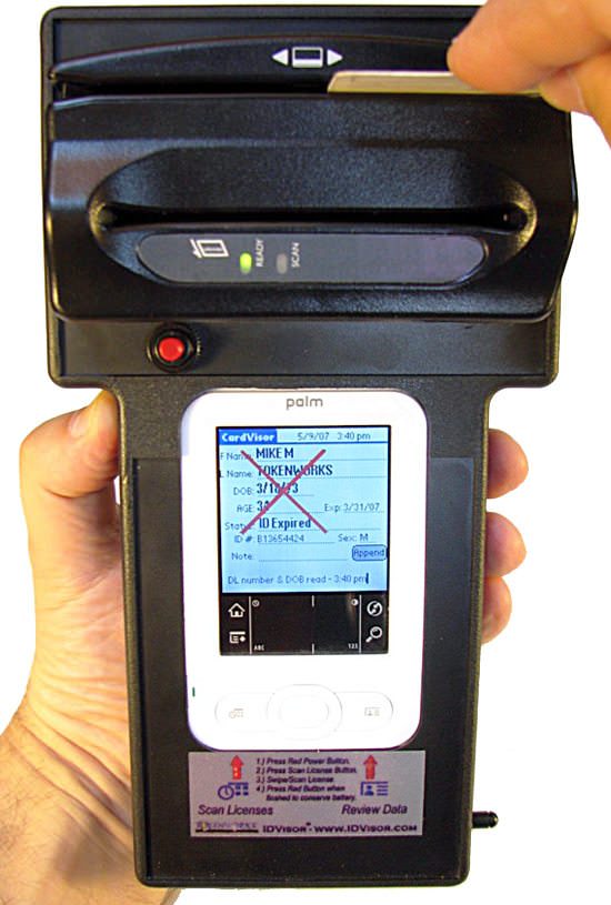 IDVisor Z22 Mobile ID Scanner