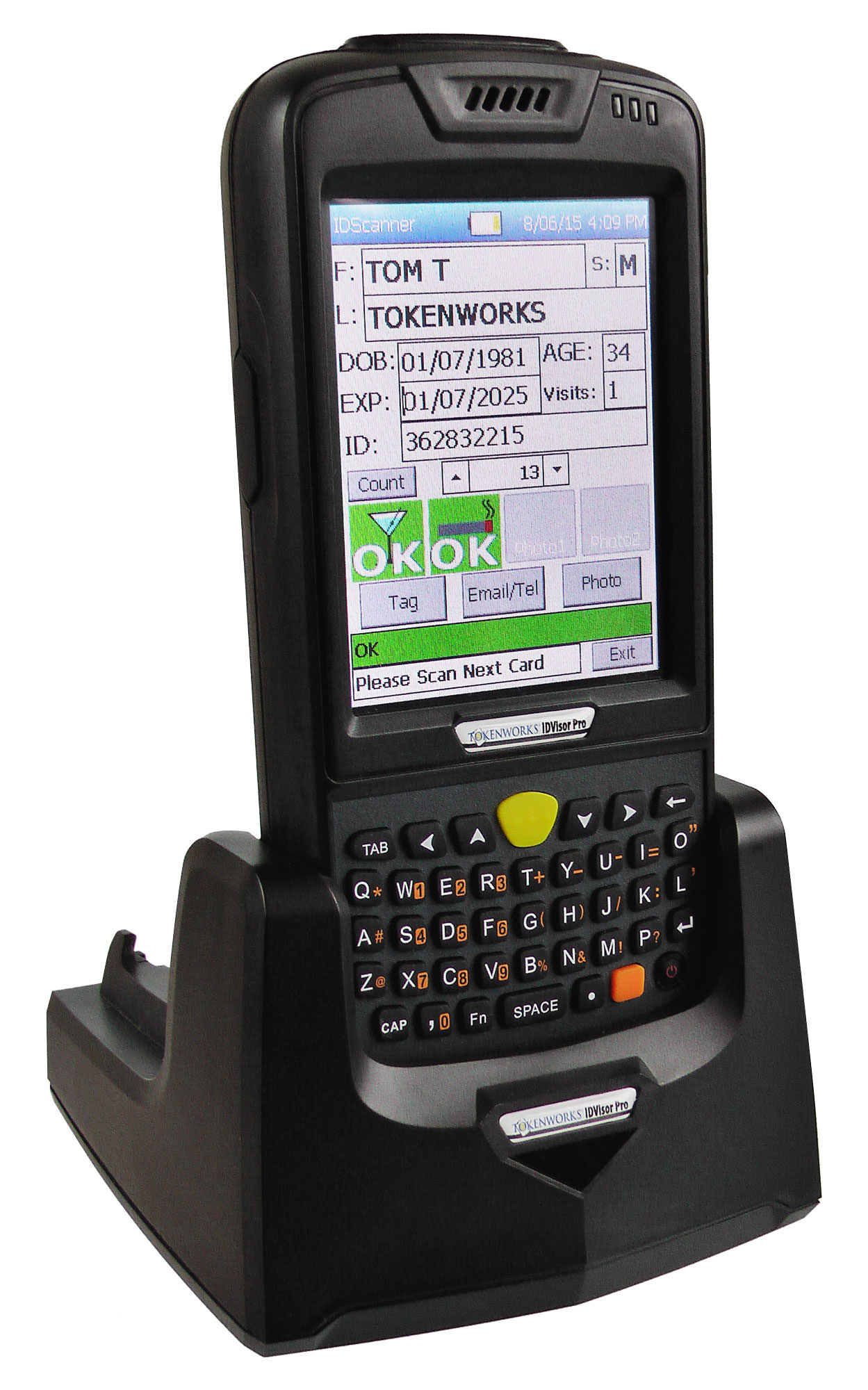 IDVisor Pro ID Scanner