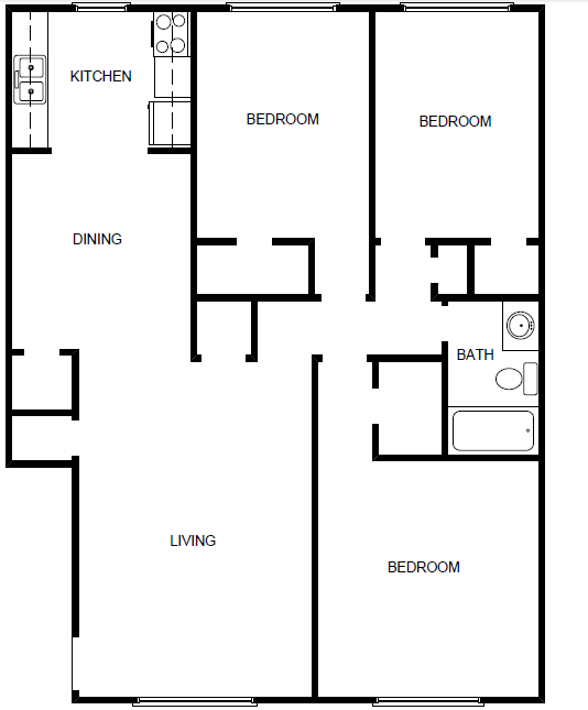 Hunters Point Apartments I in Chesapeake, Virginia