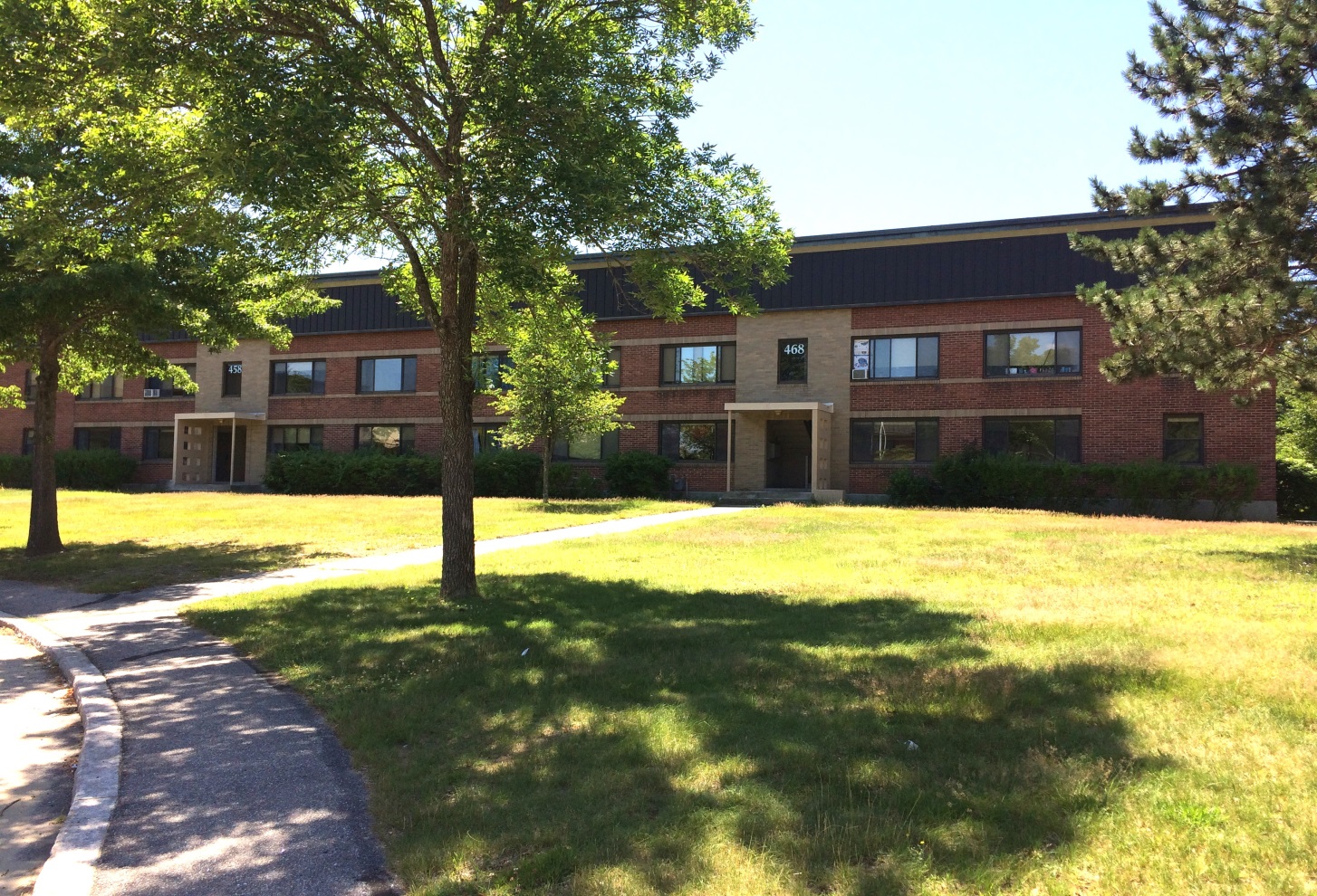 Kelley Falls in Manchester, New Hampshire