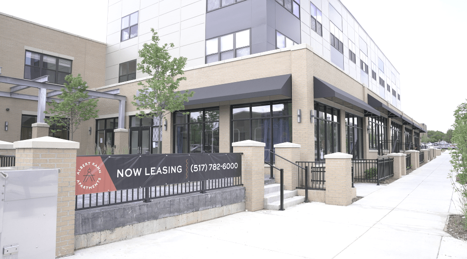 Albert Kahn Apartments in Jackson, Michigan