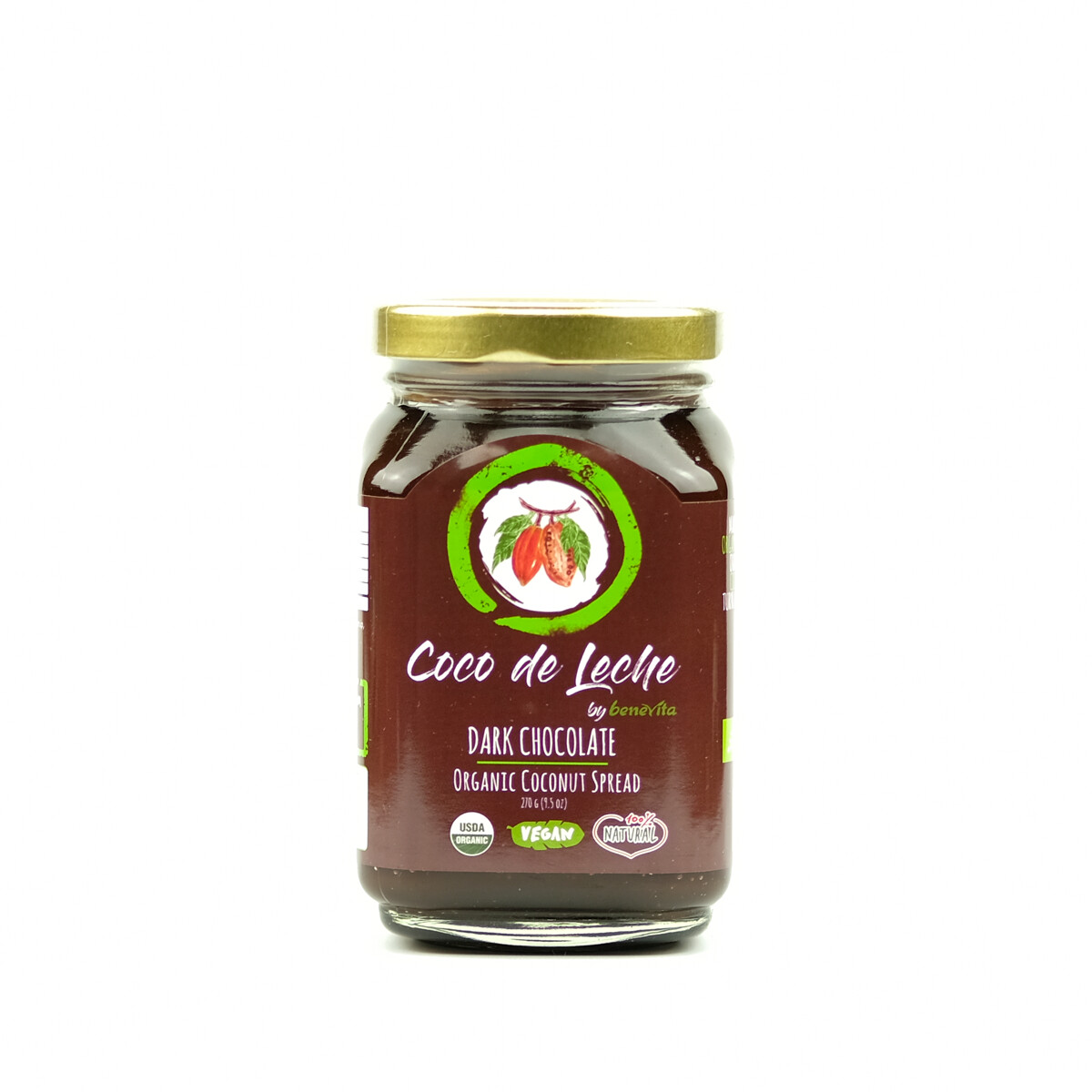 Benevita Organic Coconut Spread Dark Chocolate