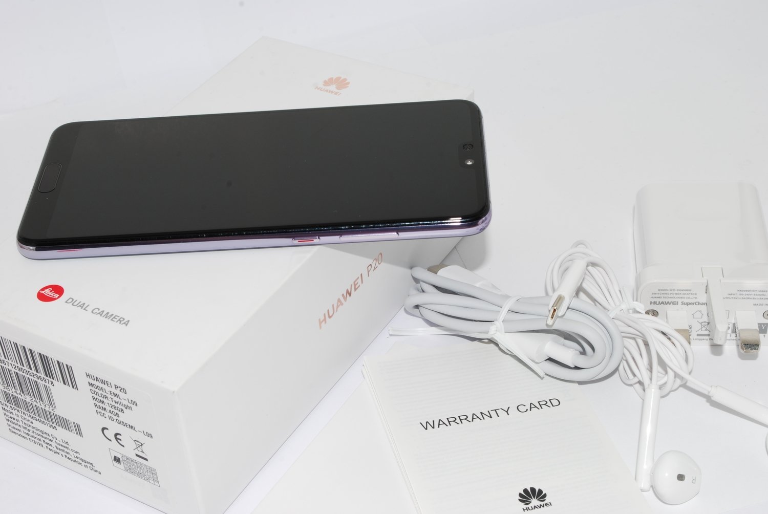 Huawei P20 Twilight 128GB EMLL09 UNLOCKED SIM FREE Single Sim