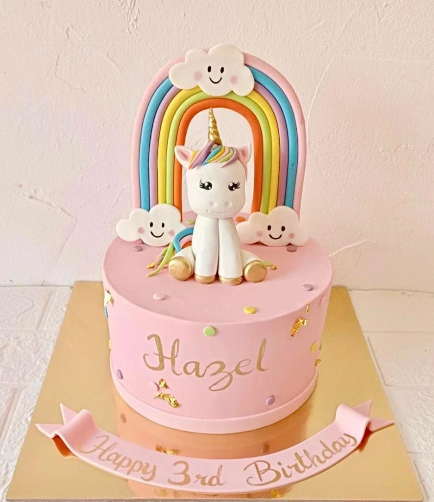 Unicorn Cake 3D