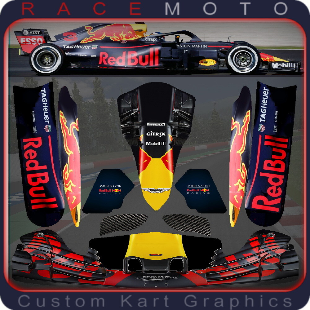 Karting Sticker kit for Tonykart OTK M4 Bodywork