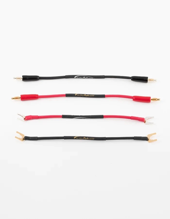 Audio Art AAC SC5 Classic Speaker Cable 4 Piece Jumper Set Specify