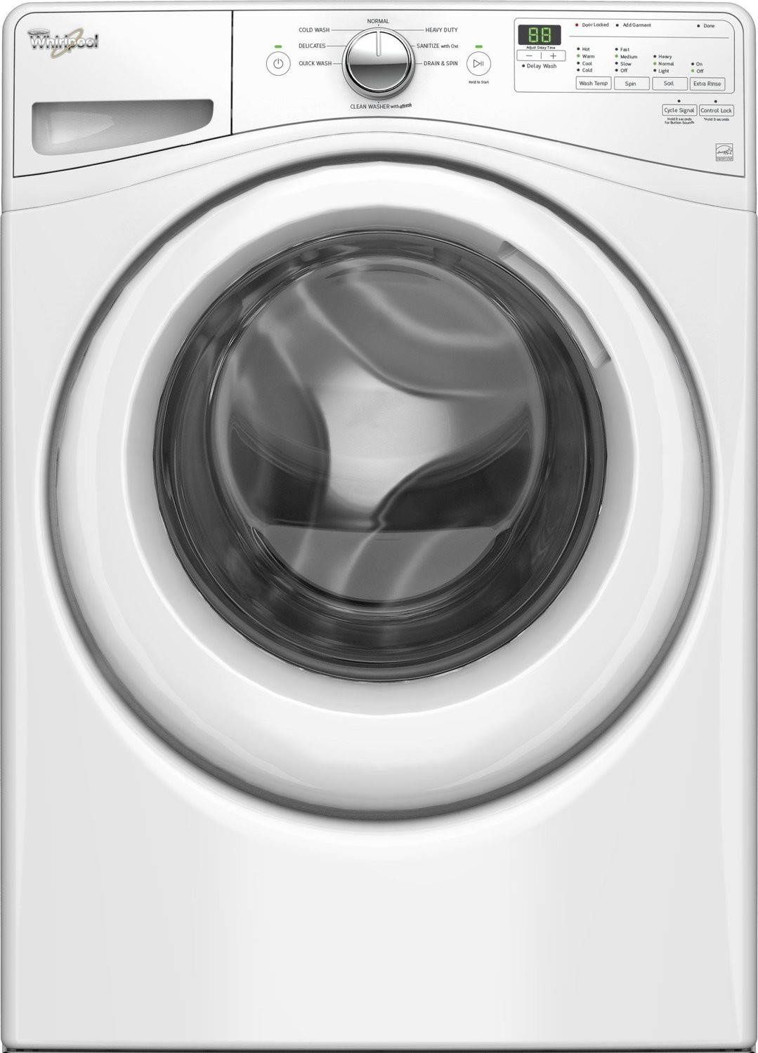 Whirlpool Duet WFW75HEFW 27 Inch Front Load Washer