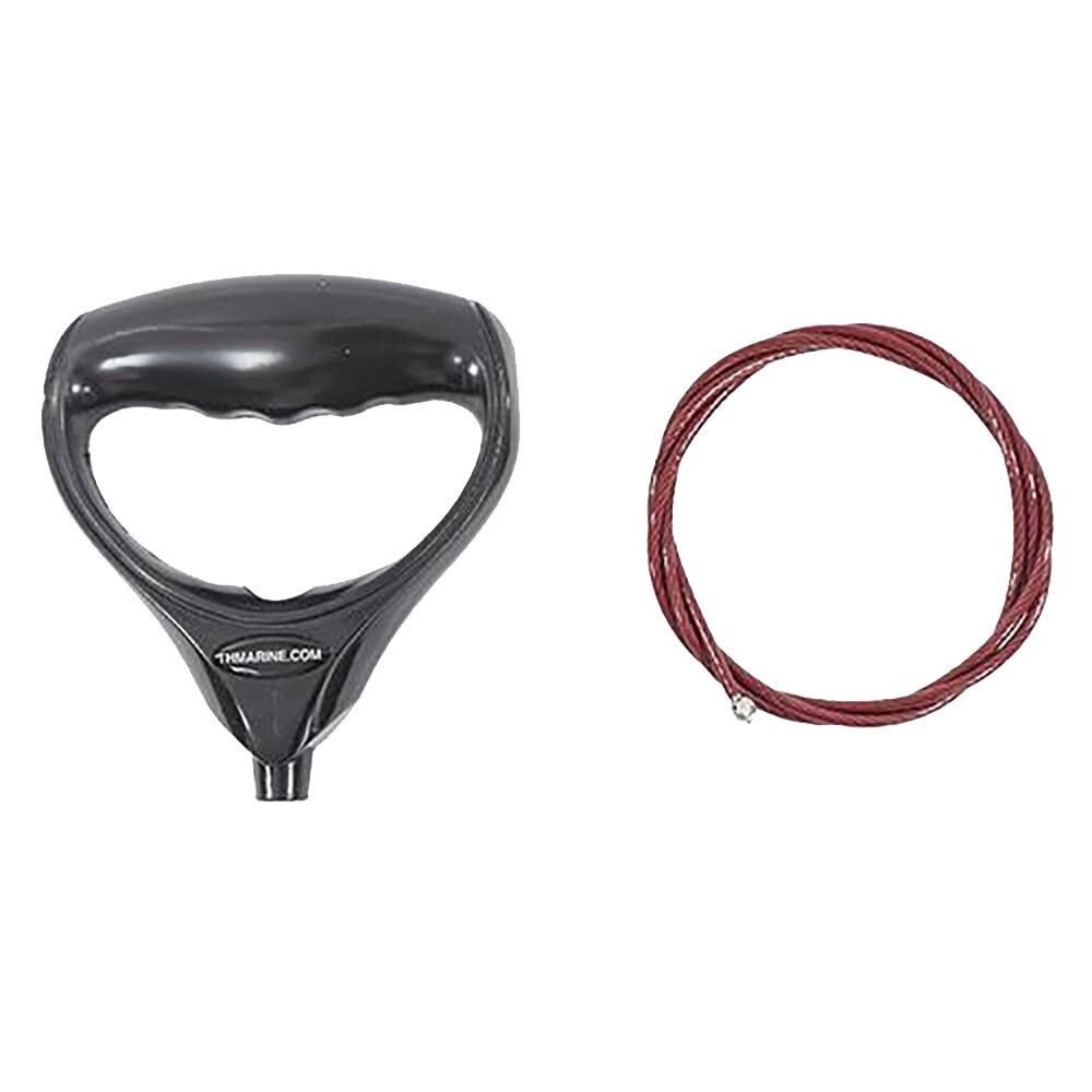 GForce Trolling Motor Handle & Cable Black