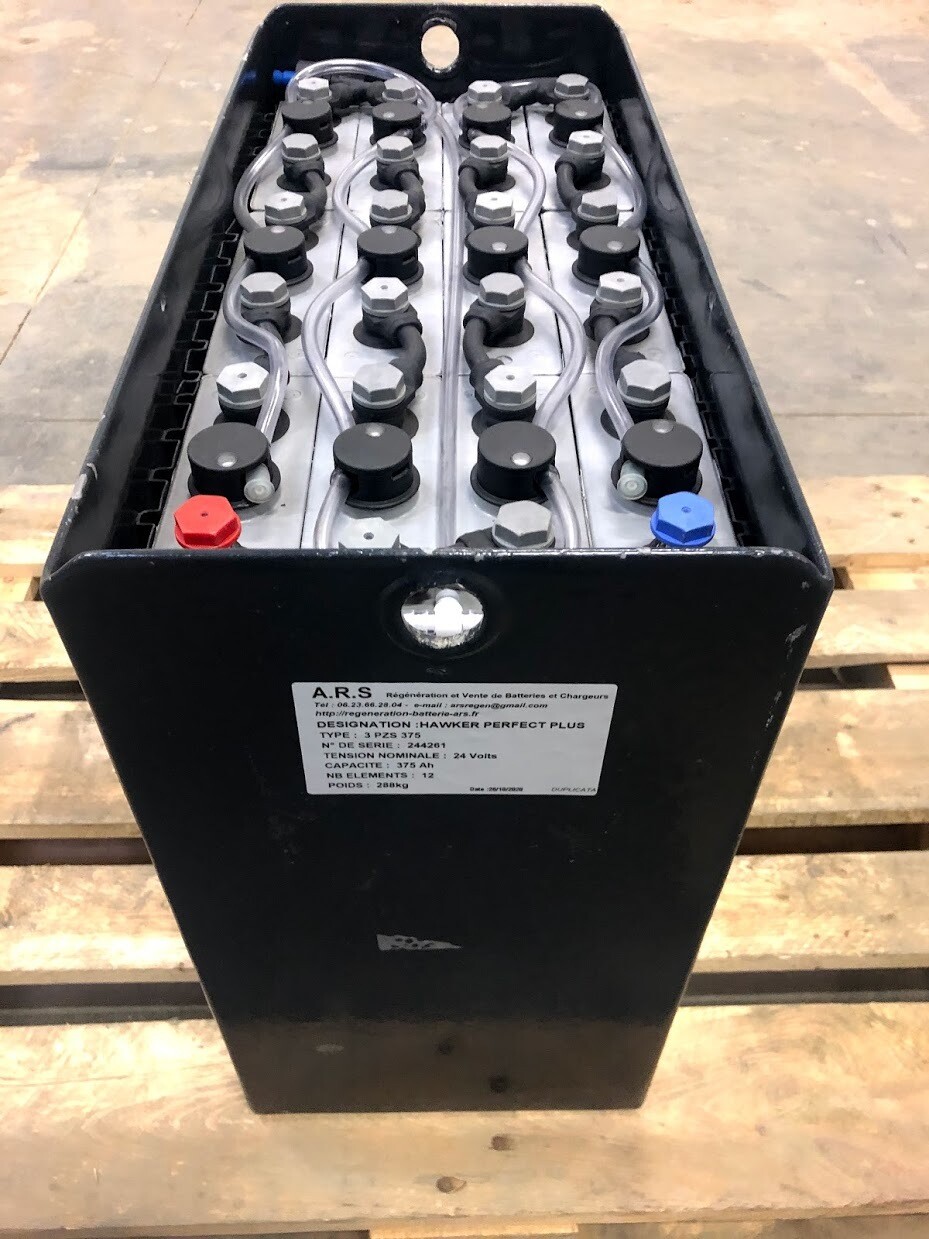 Batterie pour transpalette JUNGHEINRICH EJE 225 ou ESD 120 (24V375Ah)