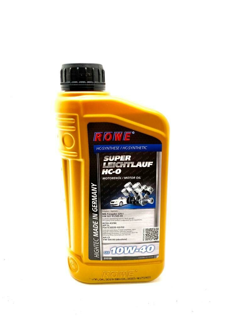Rowe Öl 10w40 HC0 1L