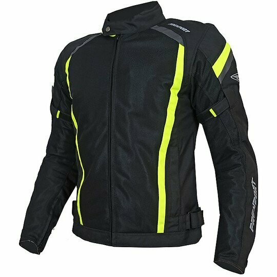 GIACCA MOTO ESTIVA TRAFORATA PREXPORT DESERT YELLOW