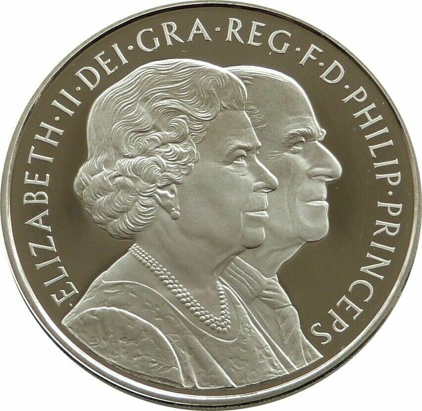 2007 Diamond Wedding £5 Proof Coin