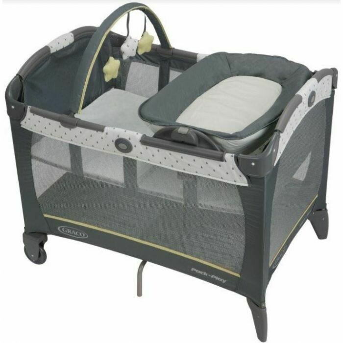 GRACO CUNA CORRALITO NAPPER & CHANGER LXSPRINKLE
