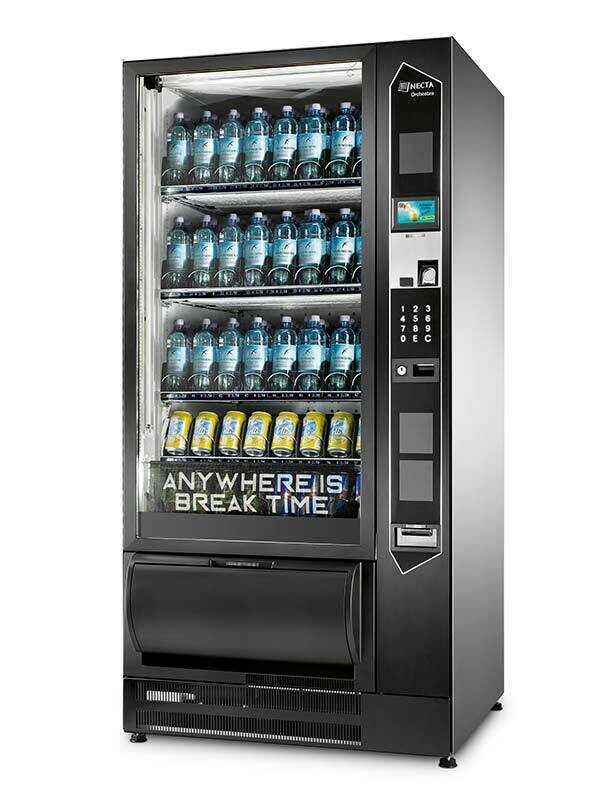 Necta Orchestra Can and Bottle Vending Machine Quench Me