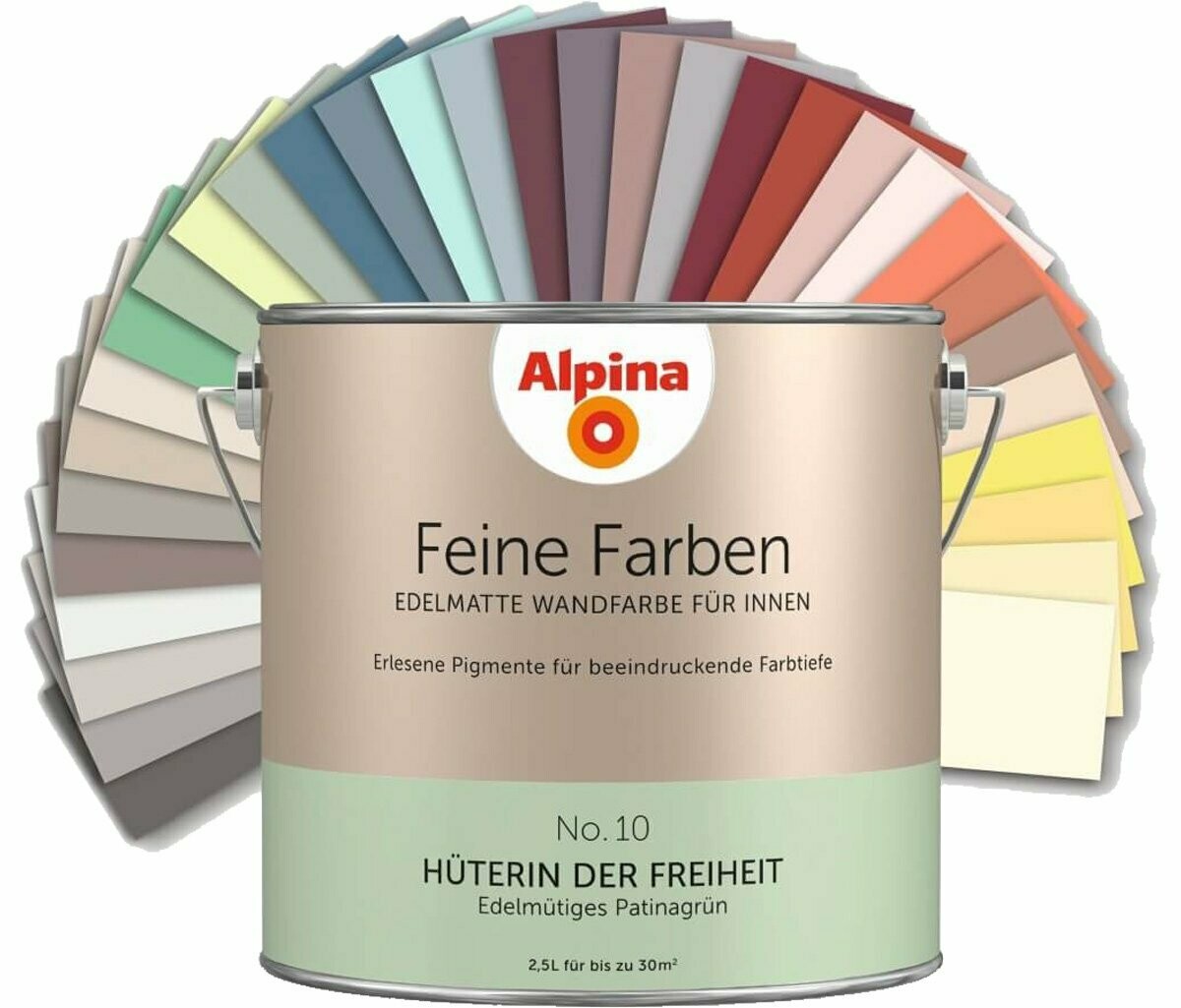 Alpina Feine Farben No. 1 bis 32 edelmatte PremiumWandfarben