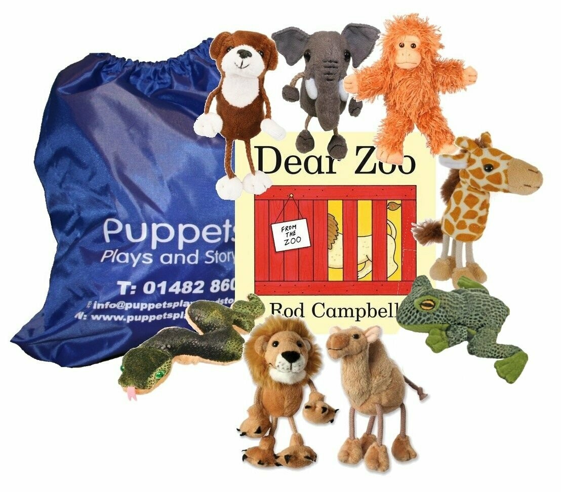 Dear Zoo Puppet Story Book Set