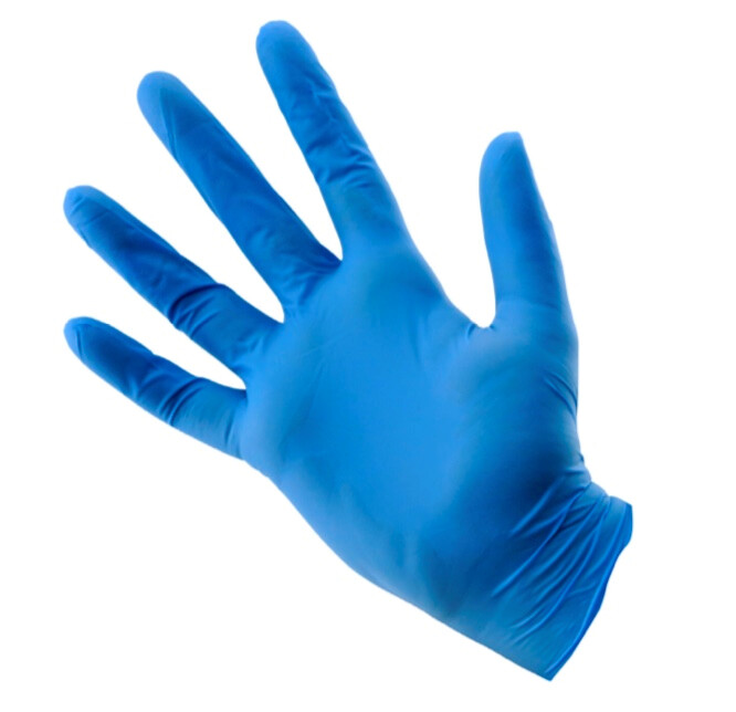Nitrile powder free gloves (100gloves)