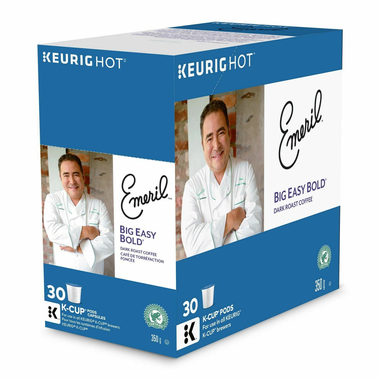 Emeril Big Easy Bold KCup Coffee Pods, Dark Roast