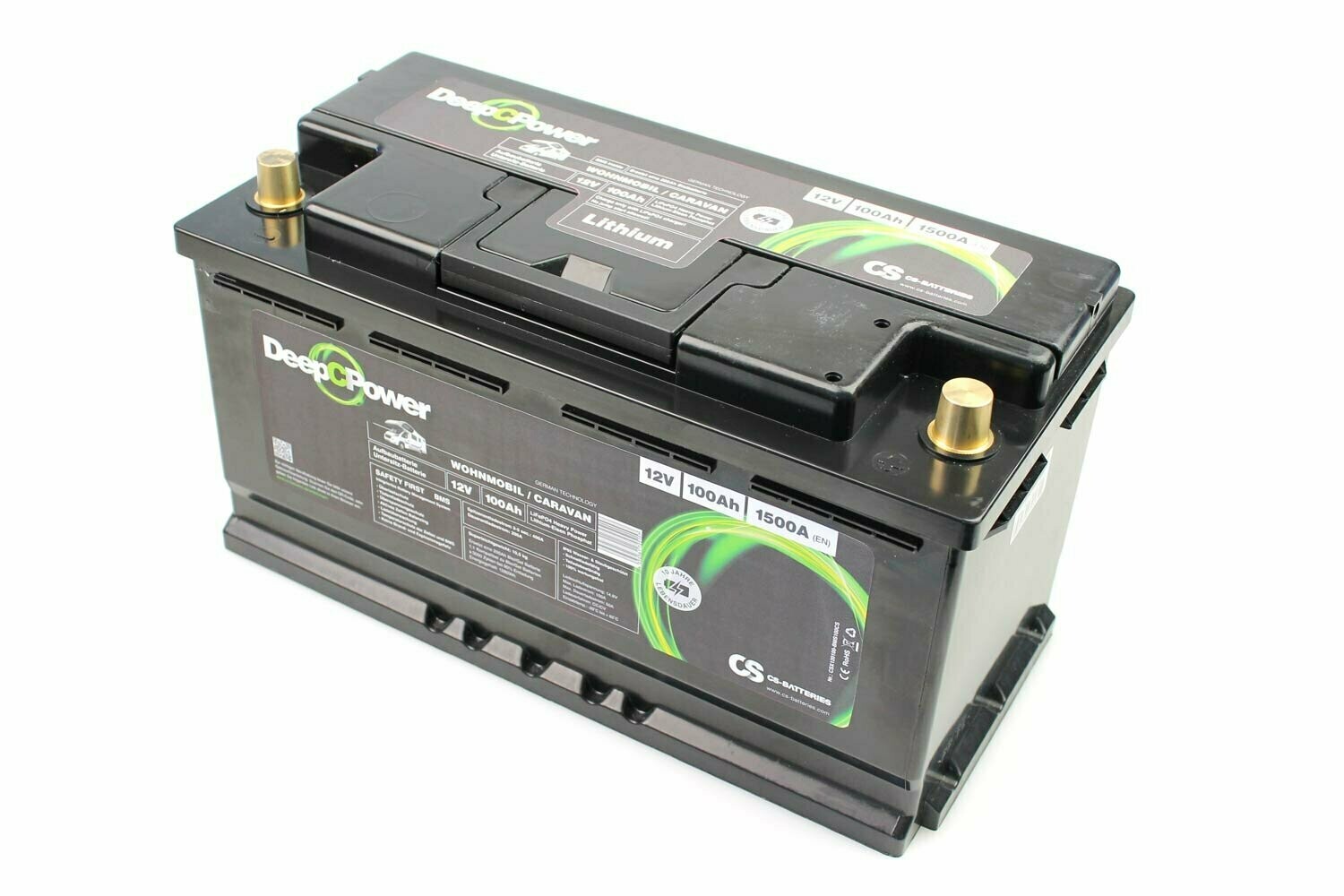 LiFePO4 Wohnmobil Ducato UntersitzBatterie 12V / 100Ah