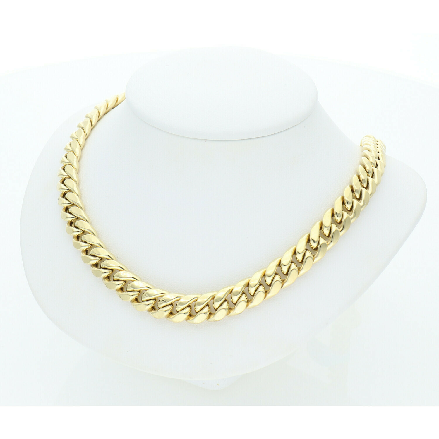 10 Karat Gold Miami Cuban Link Chain 8 Millimeters Store aldojewelry