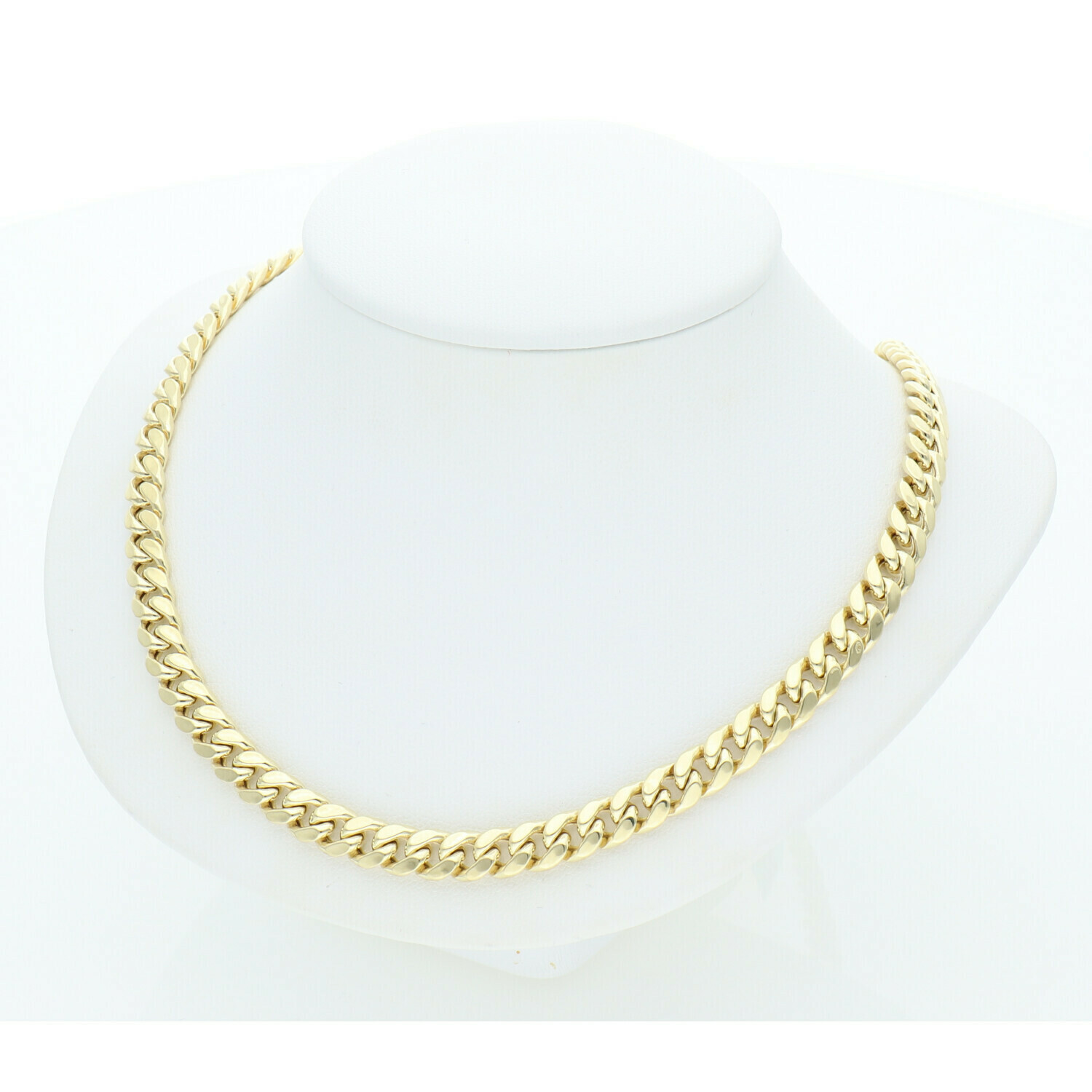 10 Karat gold Miami Cuban Link Chain 5 Millimeters Store aldojewelry