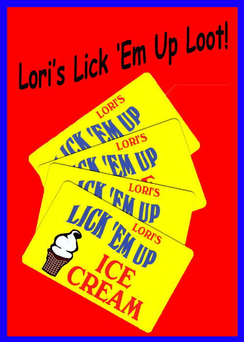 Loris Loot Gift Cards Store Loris Lick em Up Ice Cream Cakes County