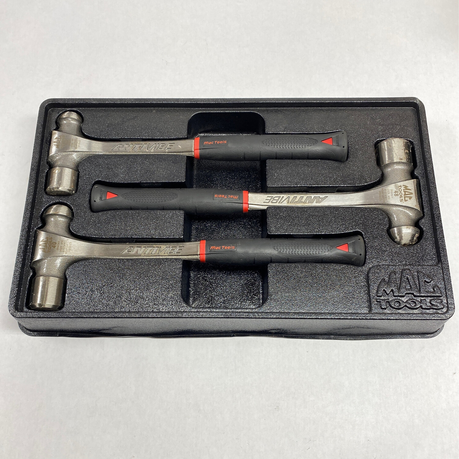 Mac Tools 3 Piece Antivibe Ball Peen Hammer Set Shop Tool Swapper
