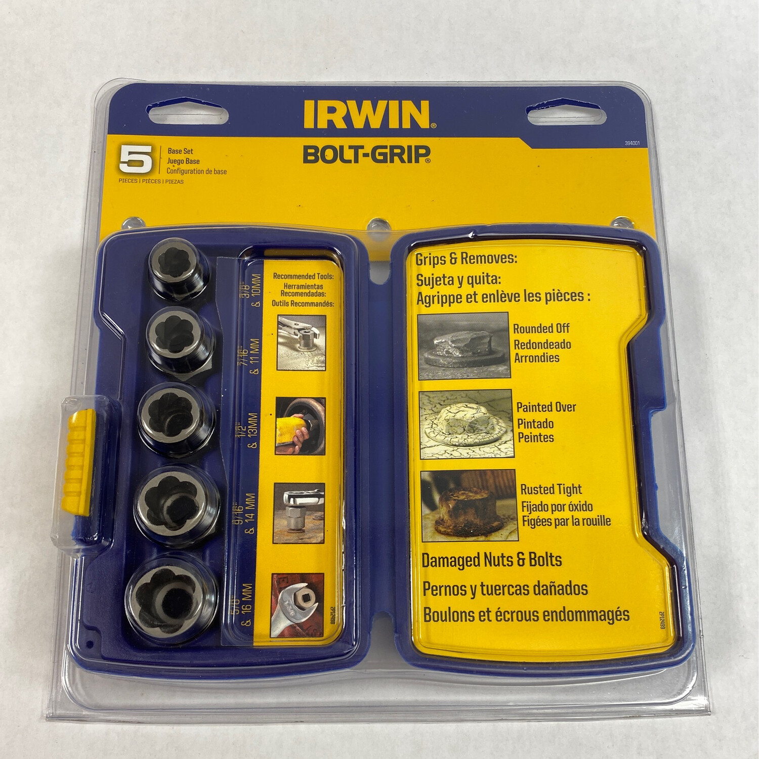 Irwin 5 Pc. Bolt Extractor Set, 394001 Shop Tool Swapper
