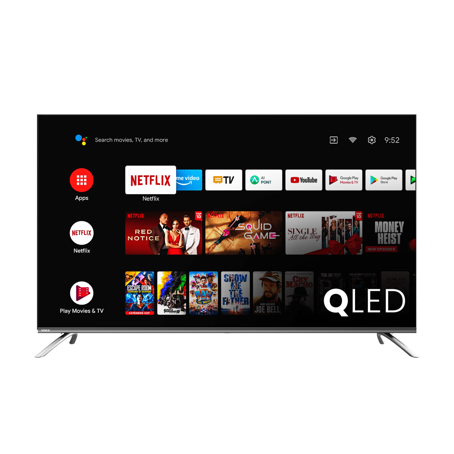 VIVAX 50 inch TV 50UHD123T2S2SM