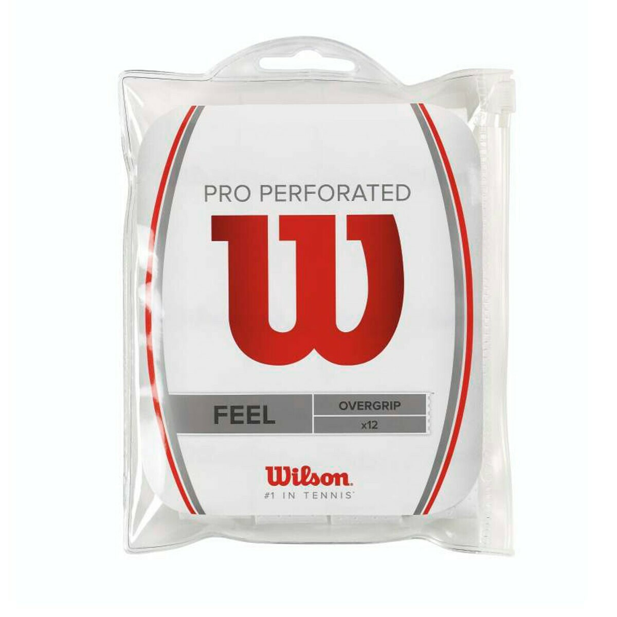 Wilson Pro Perforated Overgrip 12 Pack White