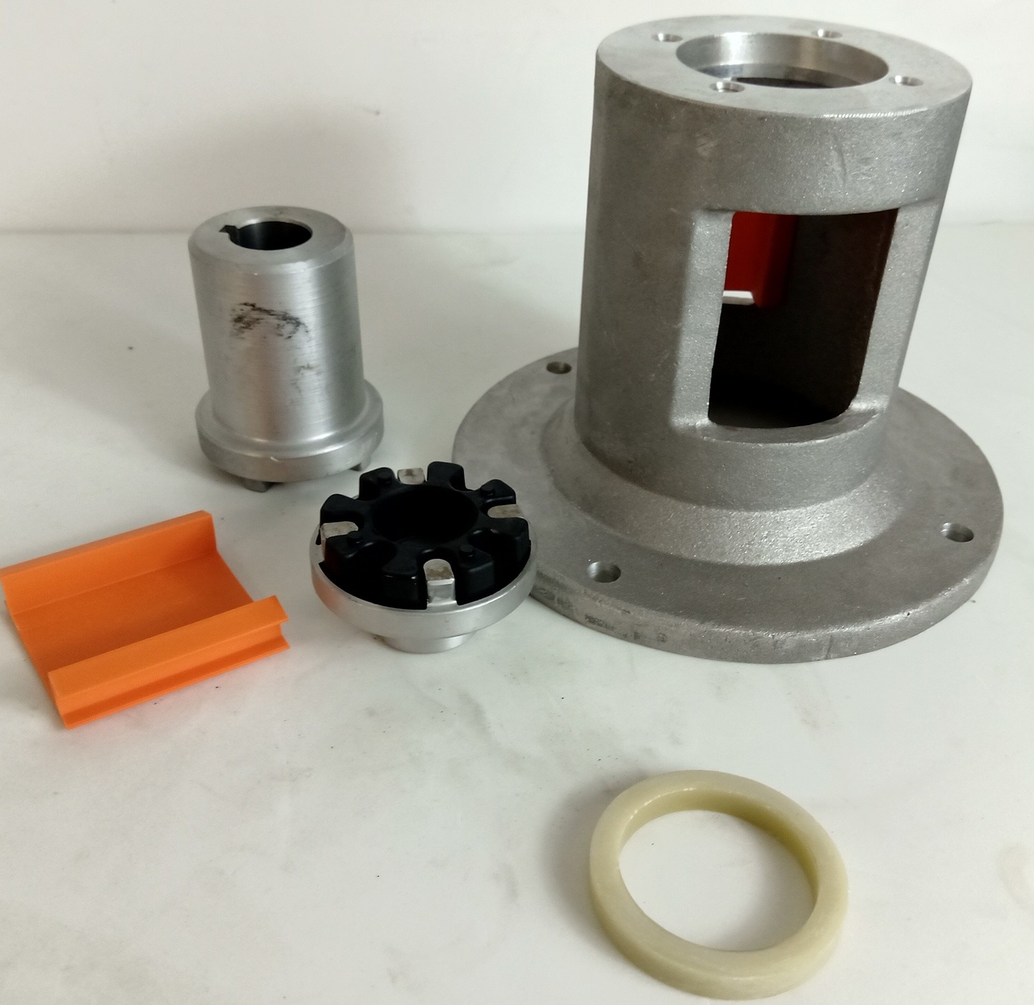 HONDA MOTOR TO HYDRAULIC DIN MOUNT BELL HOUSING & COUPLING SET, 3/4" OR
